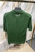 Мужское поло Stefano Ricci zip neck - Green