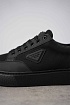 Мужские кроссовки Prada logo-plaque - Black