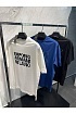 Чёрная футболка Emporio Armani Milano Pima