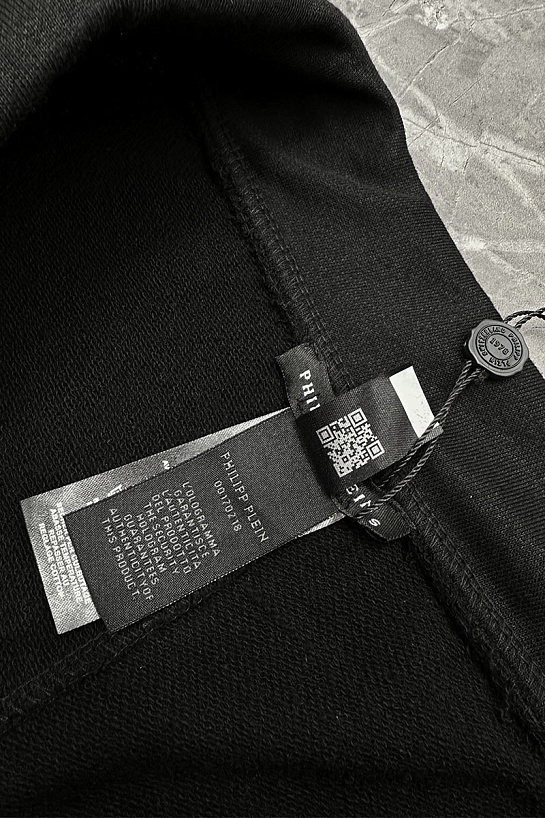 Мужские чёрные шорты Philipp Plein