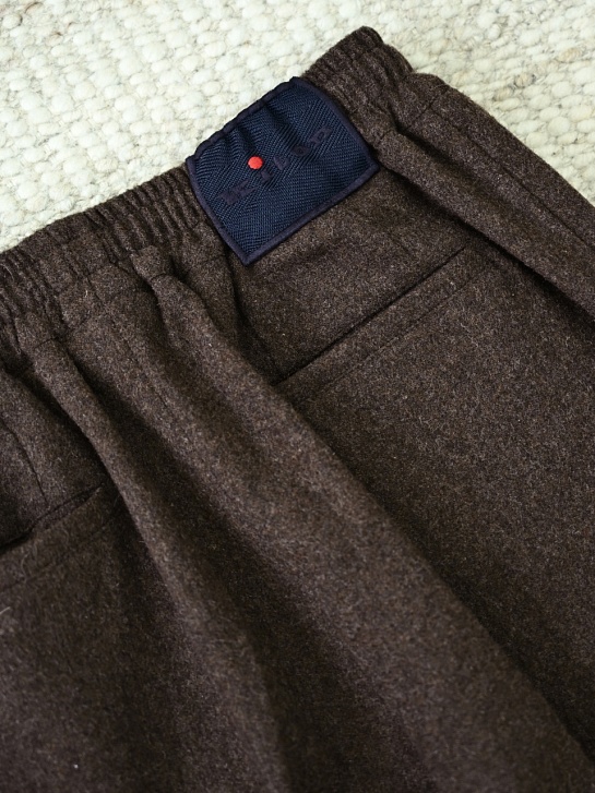 Мужские коричневые брюки Kiton premium