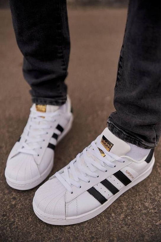 Кроссовки Adidas Superstar - White / Black