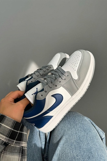 Кроссовки Nike Air Jordan 1 Low "Stealth French Blue"   