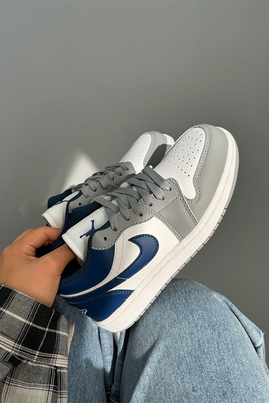 Кроссовки Nike Air Jordan 1 Low "Stealth French Blue"
