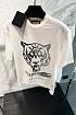 Белая футболка Philipp Plein Sport tiger-logo