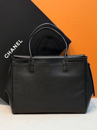 Кожаная сумка Chanel Shopping premium 45x32x17 см   