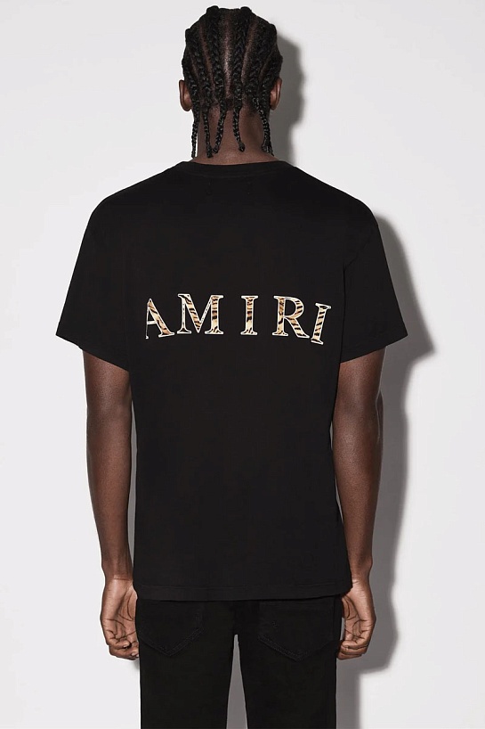 Чёрная мужская футболка Amiri Chinese New Year logo