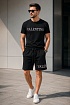 Мужские чёрные шорты Valentino