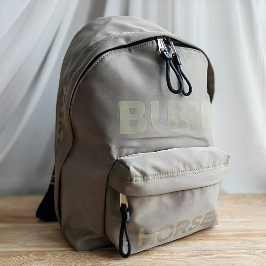 Нейлоновый рюкзак Burberry Horseferry logo 40x30 см   
