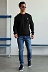 Свитшот чёрного цвета Moncler logo-patch
