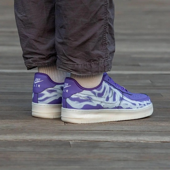 Кроссовки Nike Air Force 1 Low "Skeleton" - Purple