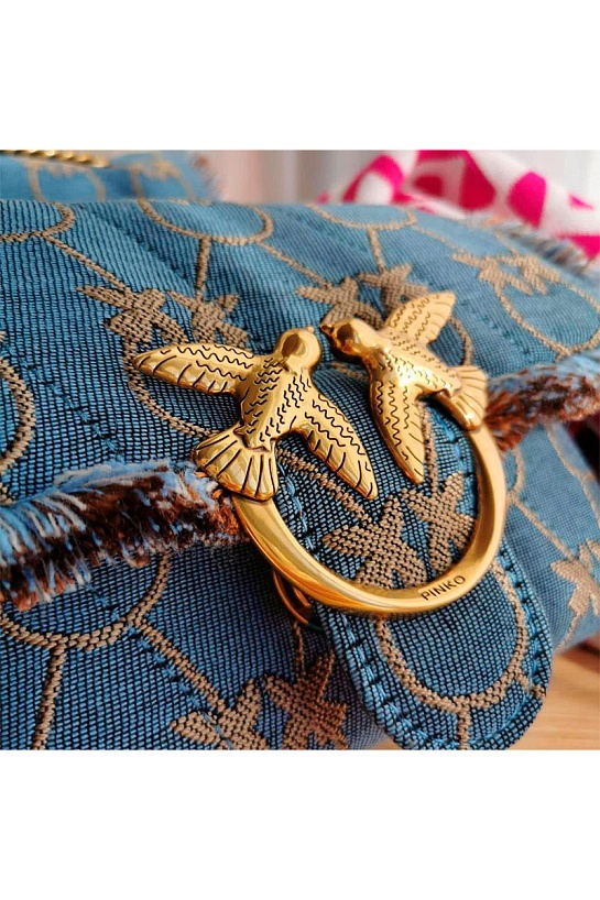 Женская сумка Baby Love Puff Denim 23x14 см