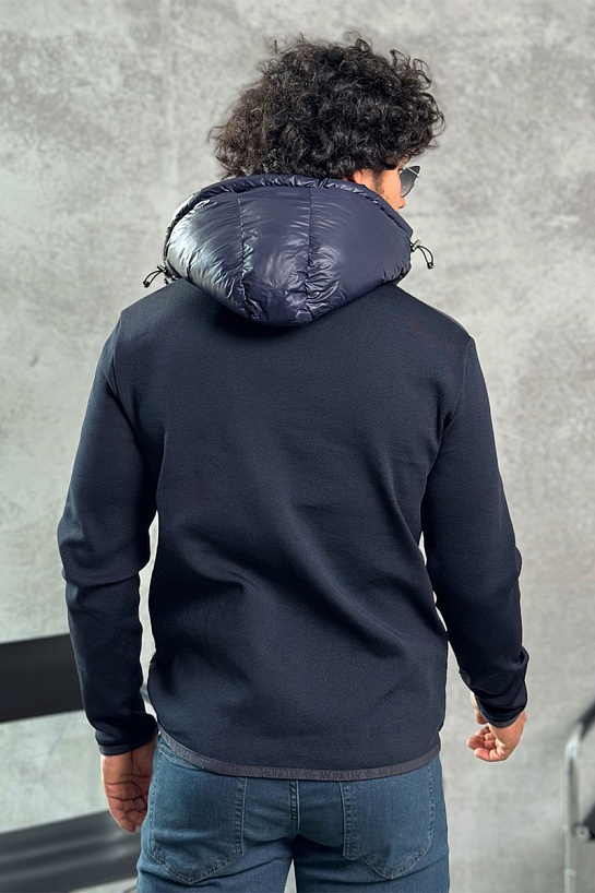 Куртка с вязаными рукавами Moncler