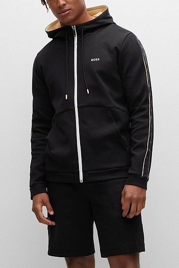 Чёрный спортивный костюм Hugo Boss Saggy   