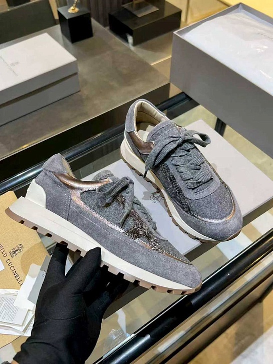 Женские кроссовки Brunello Cucinelli premium