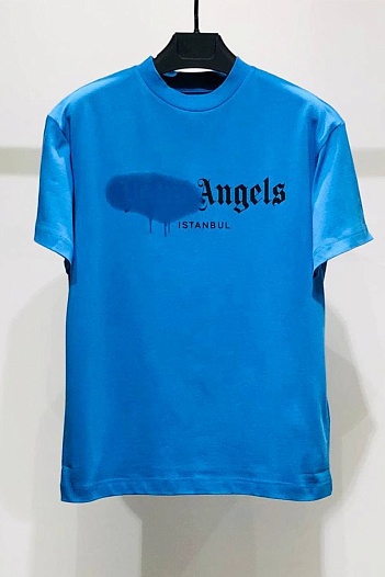 Оверсайз футболка Palm Angels Istanbul - Blue   