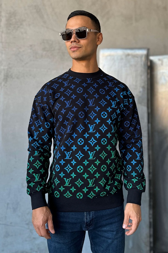 Мужской свитшот Louis Vuitton Gradient Monogram