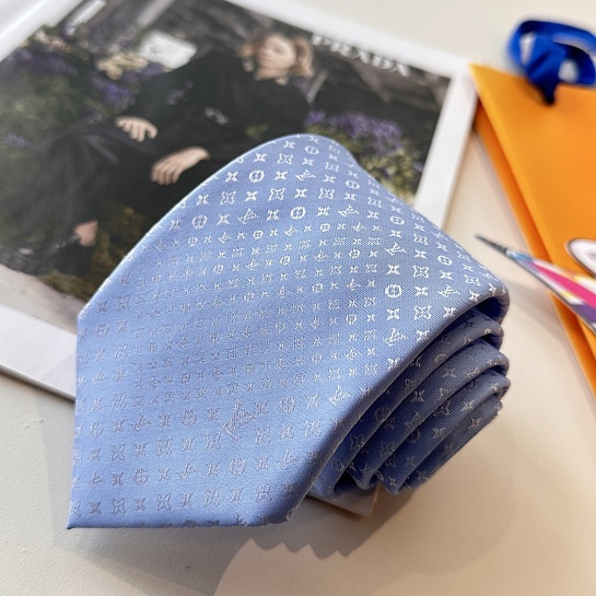 Галстук Louis Vuitton Monogram premium - Blue