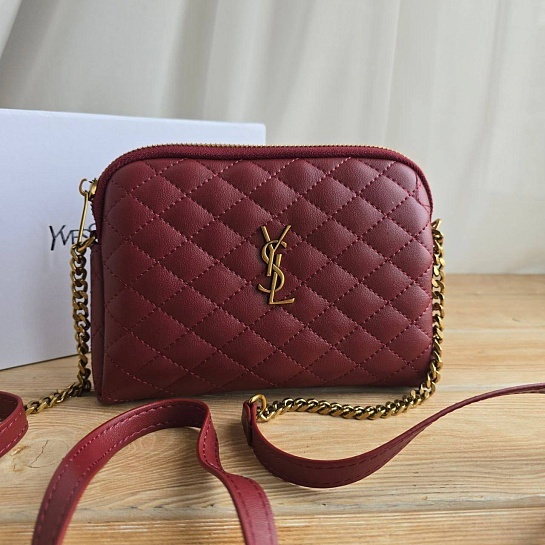 Кожаная сумка Yves Saint Laurent Gaby 20x14 см