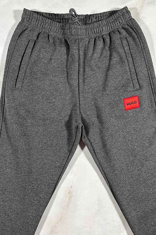 Утеплённые штаны на флисе Hugo Boss - Grey