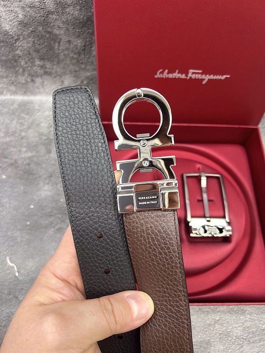 Кожаный ремень Salvatore Ferragamo premium