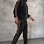 Чёрный спортивный костюм Gucci GG jacquard