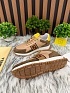 Мужские кроссовки Fendi FF logo - Brown