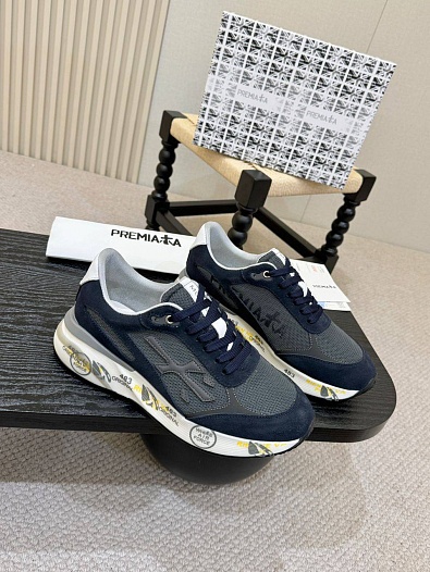 Мужские кроссовки Premiata Moe Run - Navy   