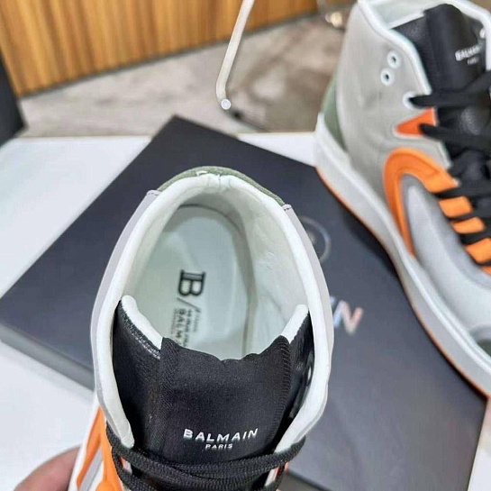 Кроссовки Balmain B-Skate High-Top - Grey