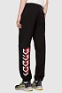 Чёрные мужские штаны Gucci Mirror-print