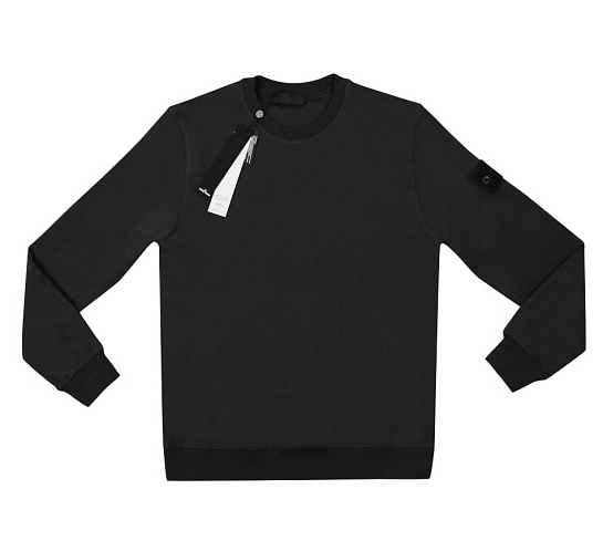 Чёрный свитшот Stone Island Shadow Project