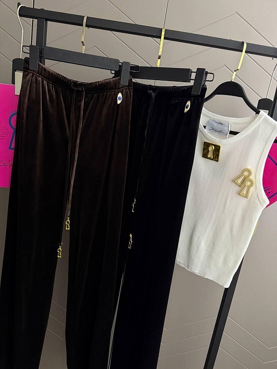 Женские брюки Schiaparelli premium - Brown