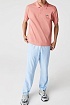Мужское персиковое поло Lacoste Classic Fit