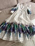 Женское длинное платье с рукавом Zimmermann