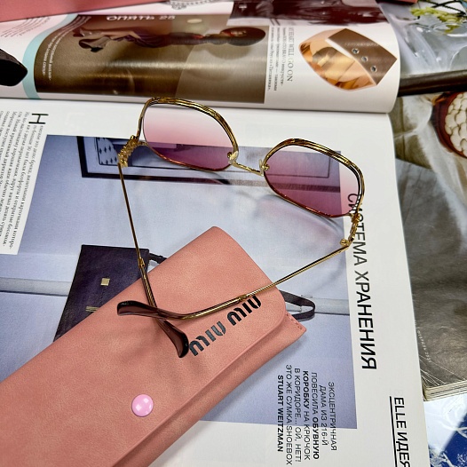 Женские солнцезащитные очки MIU MIU Glimpse   