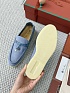 Женские лоферы Loro Piana Summer Charms Walk premium - Blue