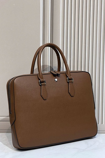 Кожаный портфель Montblanc Sartorial premium 39x28x5 см   