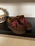 Женские замшевые ботинки с мехом UGG Funkarra Cabin Cuff - Brown