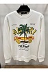Белый мужской свитшот Amiri Rum Label logo-print