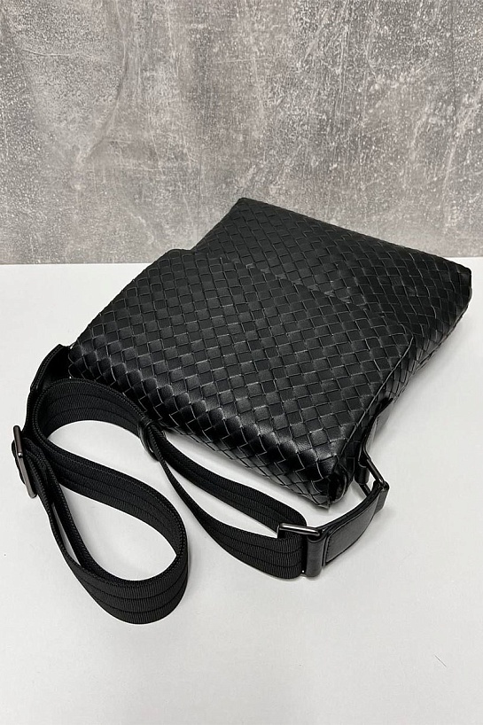 Кожаная сумка Bottega Veneta Intrecciato 27x24 см