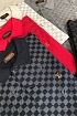 Мужское брендовое поло Louis Vuitton серого цвета