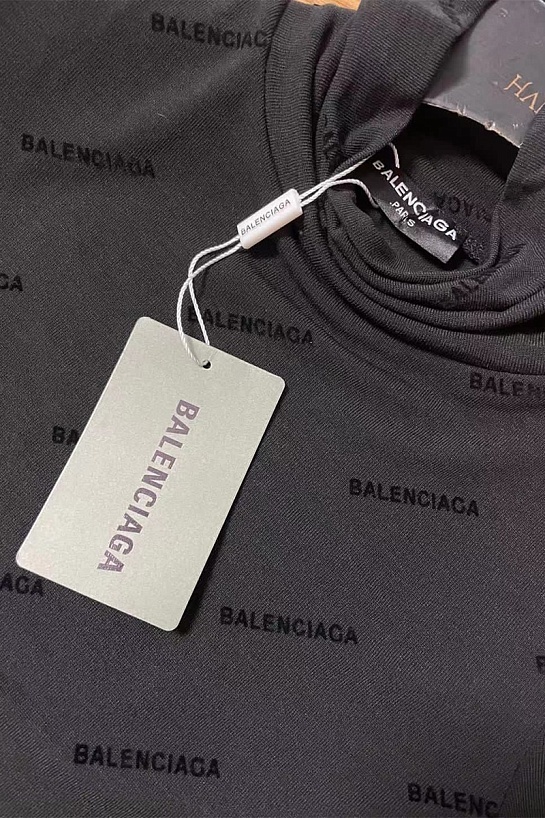 Женская водолазка Balenciaga чёрного цвета