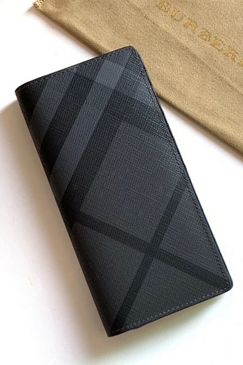 Кожаный бумажник Burberry Premium 19x10x2.5 см   