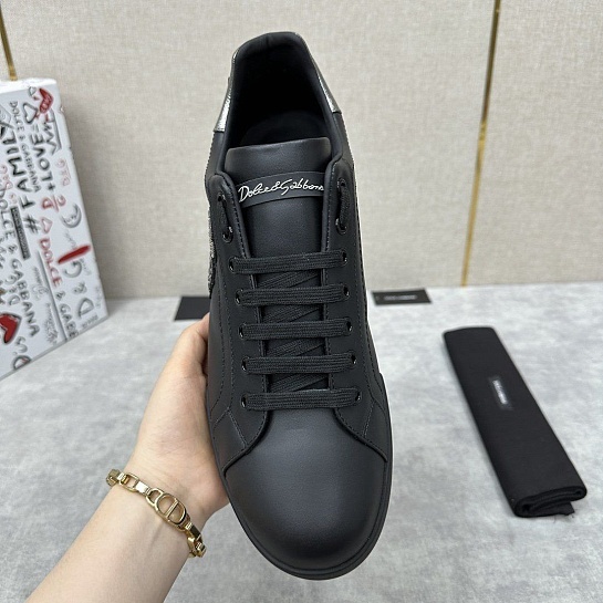 Мужские кроссовки Dolce & Gabbana Portofino crown-patch