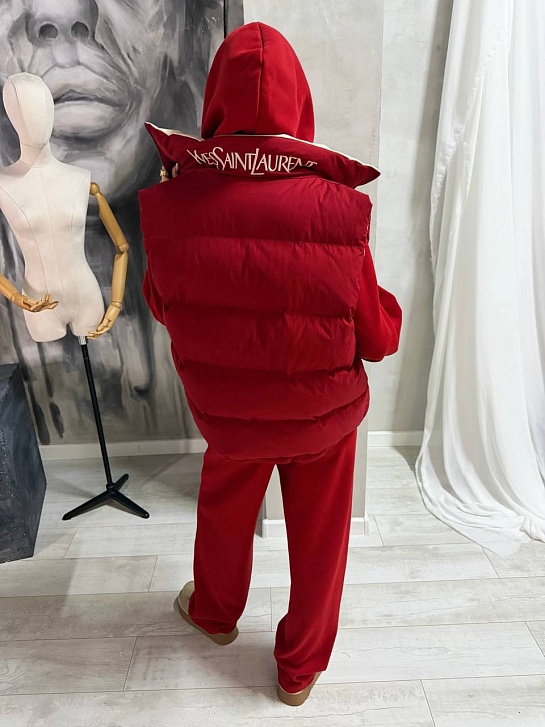 Женский костюм тройка Yves Saint Laurent premium
