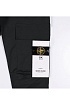 Мужские тёмно-серые джоггеры с патчем Stone Island