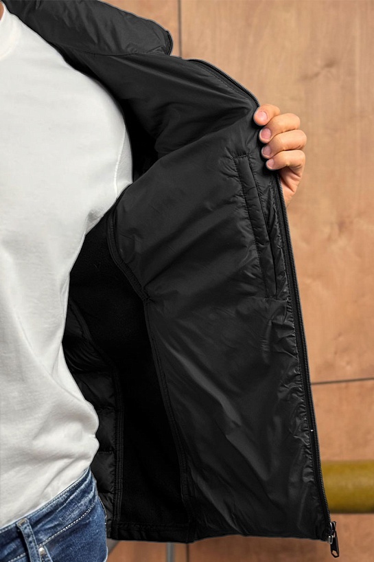 Мужская куртка Calvin Klein side-logo - Black