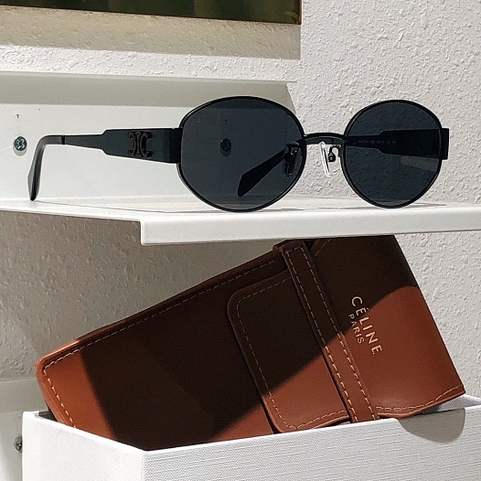 Солнцезащитные очки Celine Triomphe Metal   