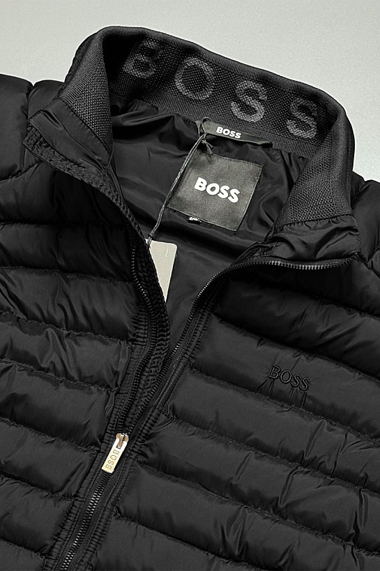 Мужской чёрный жилет Hugo Boss
