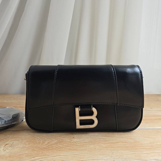 Кожаная сумка Balenciaga Hourglass 22x13 см